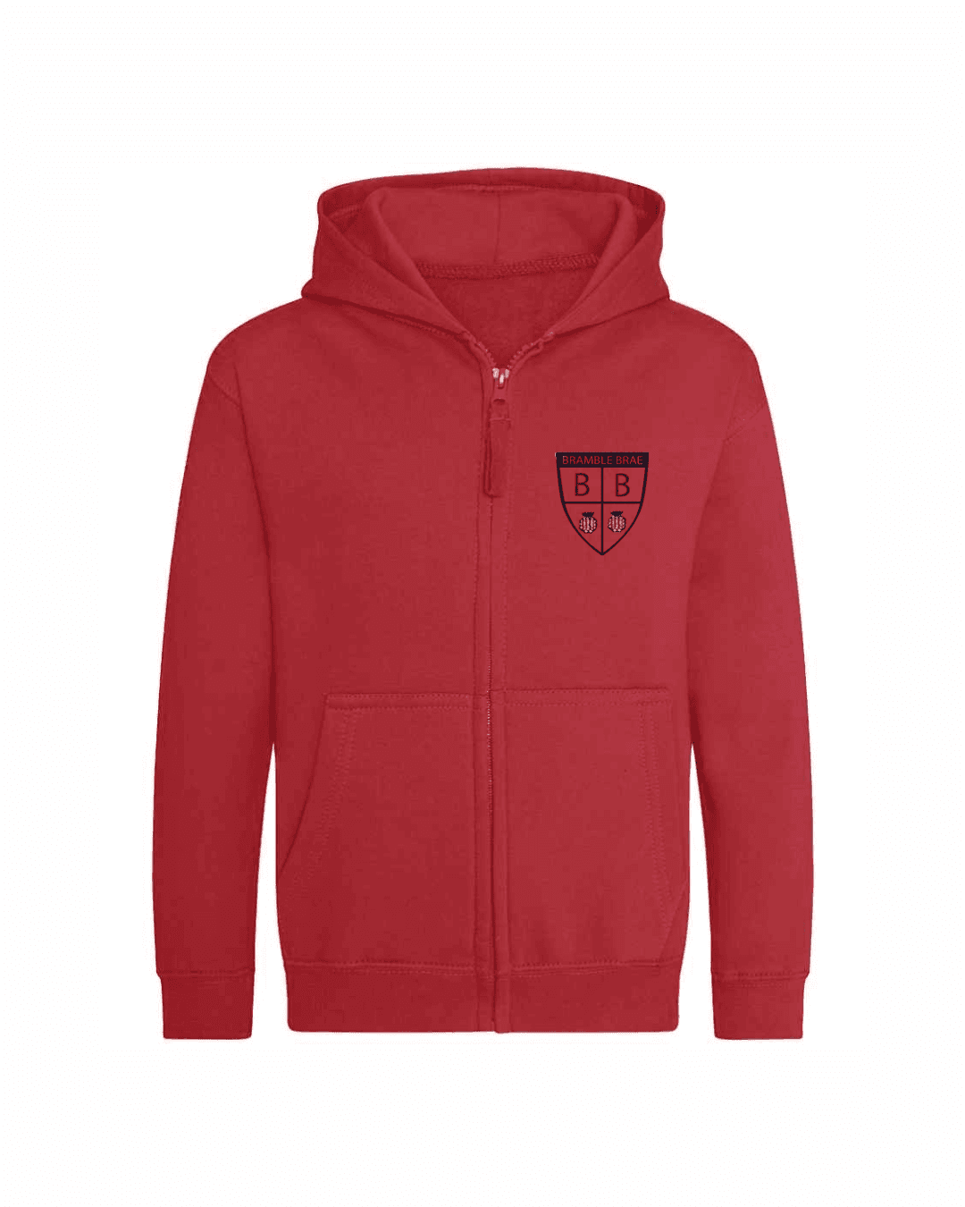 Zoodie (with logo) — Red