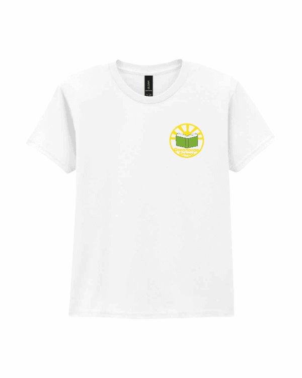 Heavy Cotton™ T-Shirt (with logo) — White