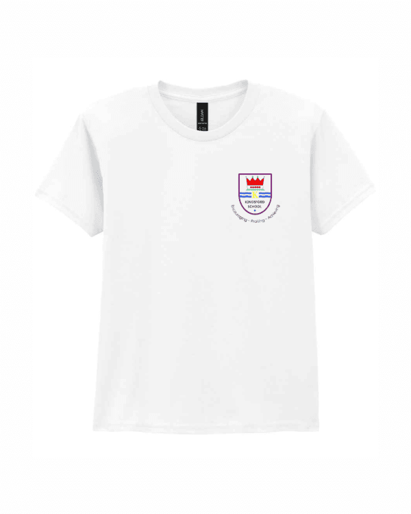 Heavy Cotton™ T-Shirt (with logo) — White