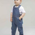 Kids Denim Dungarees