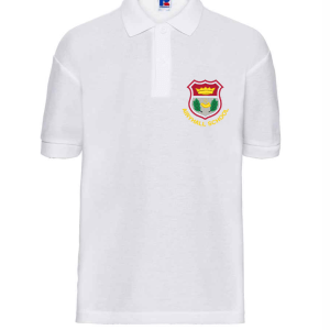 Poly/Cotton Piqué Polo Shirt (with logo)