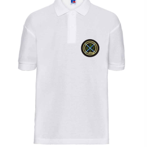Poly/Cotton Piqué Polo Shirt (with logo)
