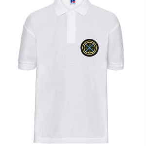 Poly/Cotton Piqué Polo Shirt (with logo)