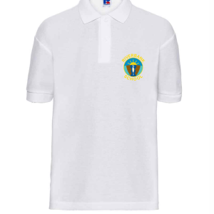 Poly/Cotton Piqué Polo Shirt (with logo)
